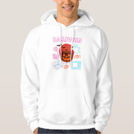 Jack-O’-Lantern Neon Halloween Clothes Unisex Hoodie