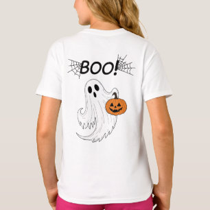 Jack-o’ lantern och A White Ghost Boo Halloween T Shirt