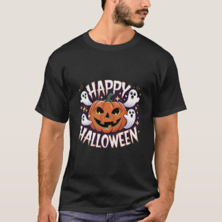Jack-O'-Lantern och Spöken Halloween-Roligt T Shirt