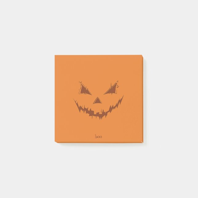 Jack o lantern Orange Post-it Block (Framsida)
