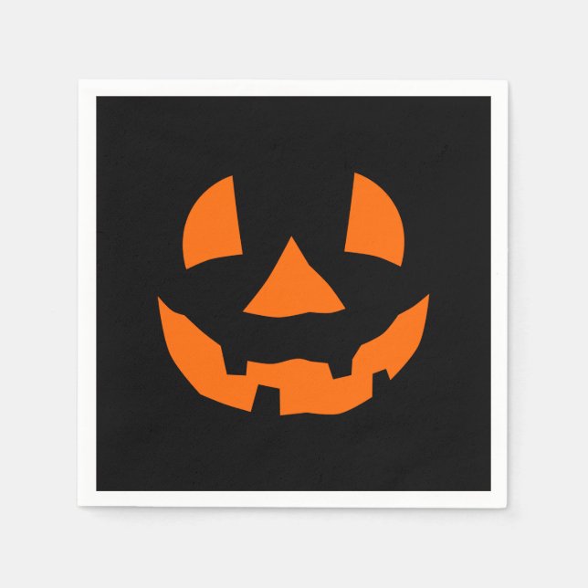 Jack o lantern pappersservett (Framsidan)