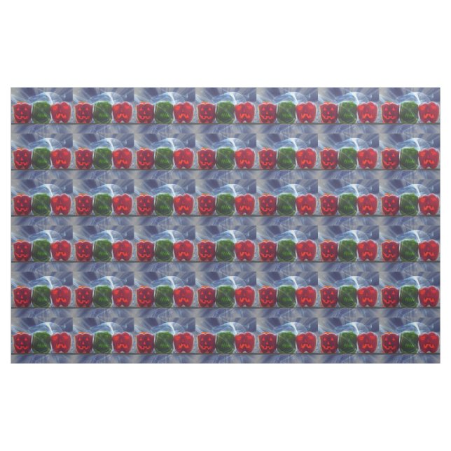 Jack O Lantern Paprikor Tyg (Fat Quarter)