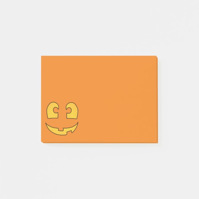 Jack 'o Lantern Post-it Block (Framsida)