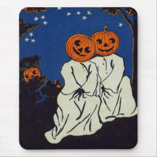 Jack O' Lantern Pumpa Spökdräkt Musmatta