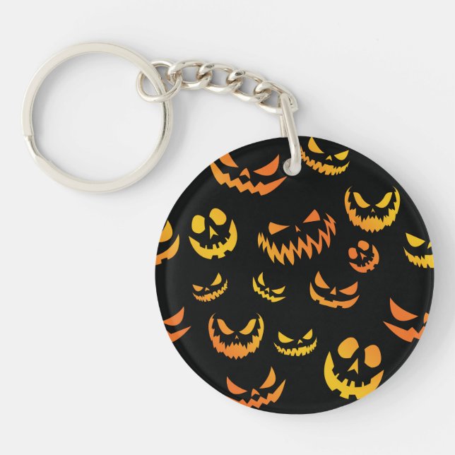 Jack o lantern Pumpkin Ansikte (Framsidan)