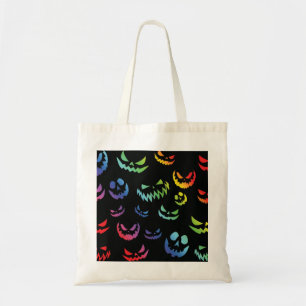 Jack o lantern Pumpkin Ansikte Black and White Tygkasse