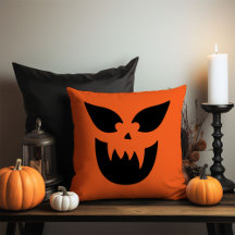 Jack o lantern Pumpkin Ansikte Dekorativ kudde