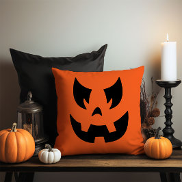 Jack o lantern Pumpkin Ansikte Dekorativ kudde