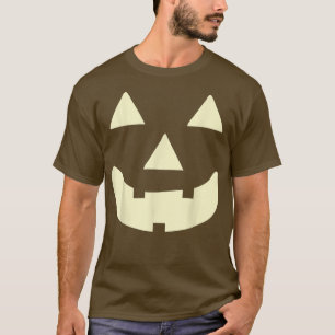 Jack O' Lantern Pumpkin Ansikte Halloween Costume T Shirt