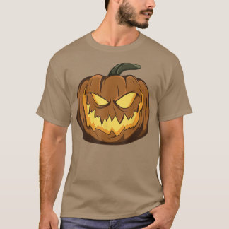 Jack o Lantern Pumpkin Boys, Girls, Men, Women Hal T Shirt