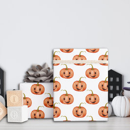 Jack O’ Lantern Pumpkin Halloween Baby Shower Presentpapper