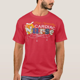 Jack o lantern Pumpkin One Spooky Cardiac Nurse Ha T Shirt