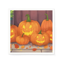 Jack-O-Lantern Pumpkins Halloween fest