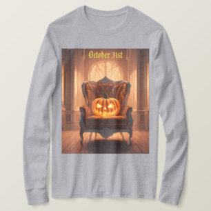 Jack o lantern Samvet Ordförande T-Shirt