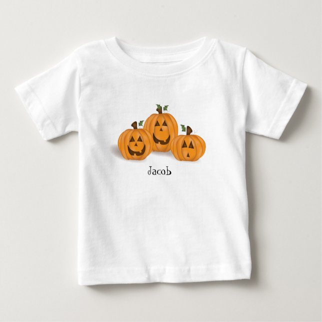 JACK O LANTERN SMÅBARN T TEE SHIRT (Framsida)