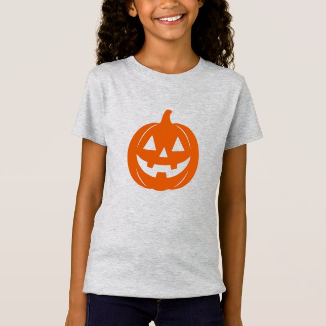 Jack-O-Lantern T Shirt (Framsida)