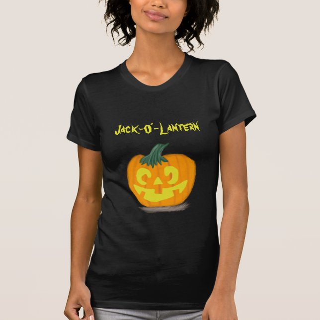 Jack-O'-Lantern T-Shirt (Framsida)