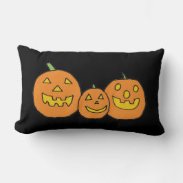 Jack-o'-Lantern Trio-kudde Lumbarkudde