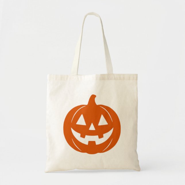 Jack o lantern tygkasse (Framsidan)