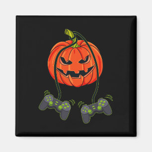 Jack o lantern videospelarstyrenheter Halloween B Magnet