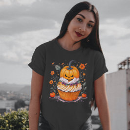 Jack o lantern Watercolor Pumpkin Säsong T Shirt