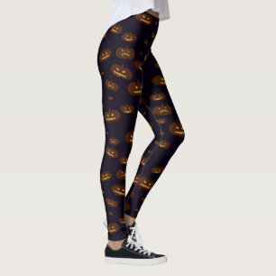 Jack o lanterndamasker leggings