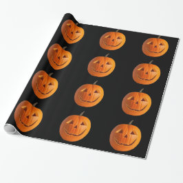 Jack-O-Lanternor 1 Papper figursättning Presentpapper