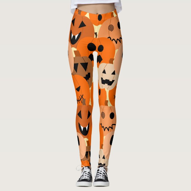 Jack-o-Lanternor Leggings (Framsida)