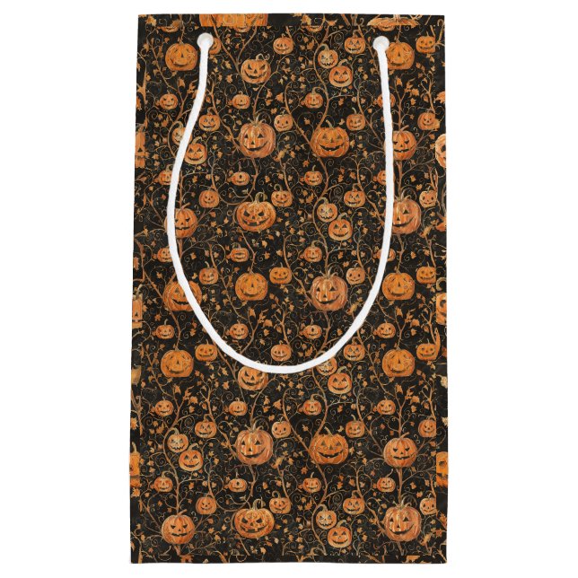 Jack-o-Lanternor på vinskorgen (Framsidan)