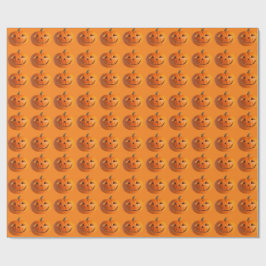 Jack-O-Lanternor Wrapping Papper Presentpapper