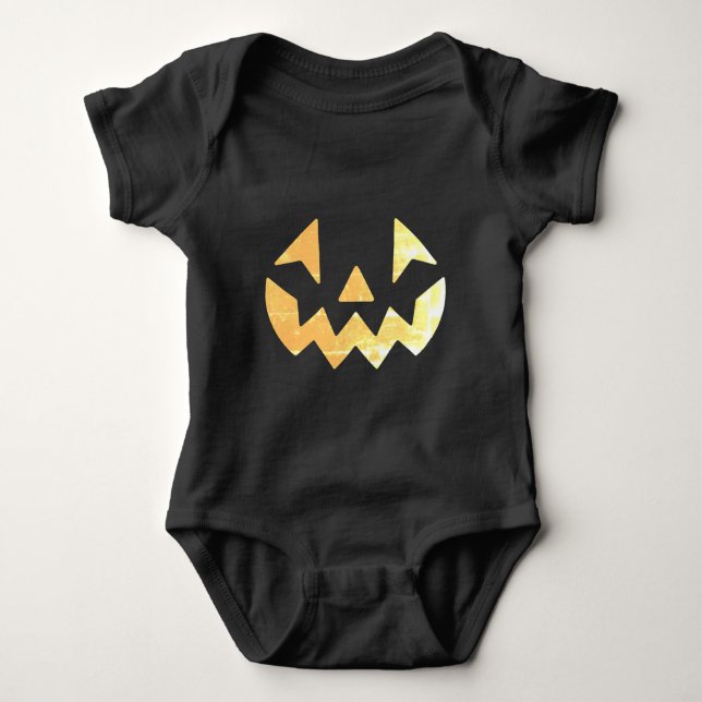 Jack-o-lanternpumpa ansikte t shirt (Framsida)