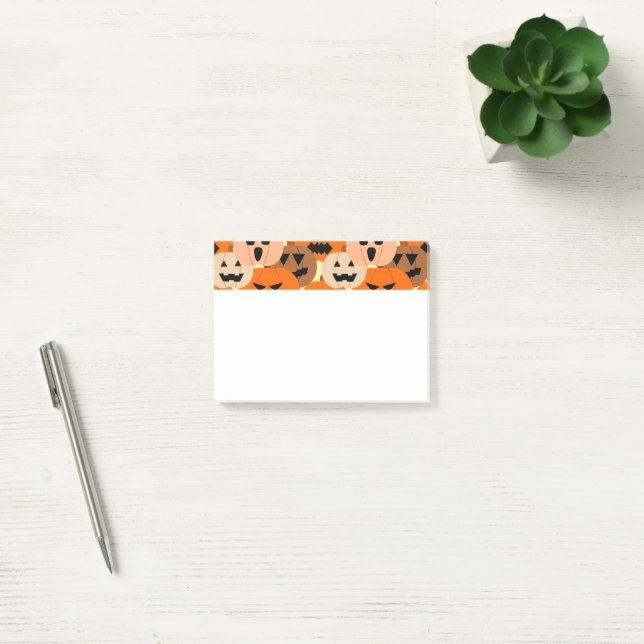 Jack-o'-lanterns Post-it Block (Kontor)