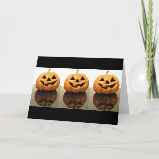 Jack-o'-lyktor Kort (Framsida)