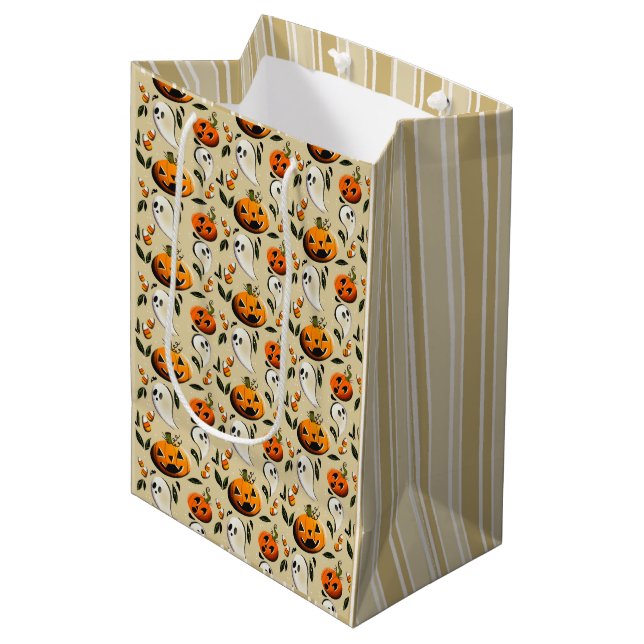Jack-o-spöke Gul (Framsidan Vinklad)