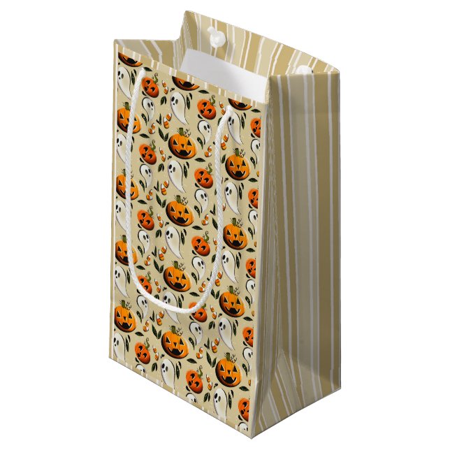 Jack-o-spöke Gul (Framsidan Vinklad)