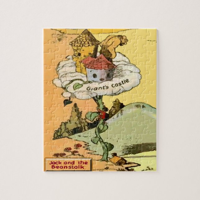 Jack och Beanstalk 8 x 10-pussel med Gift box Pussel (Vertikal)