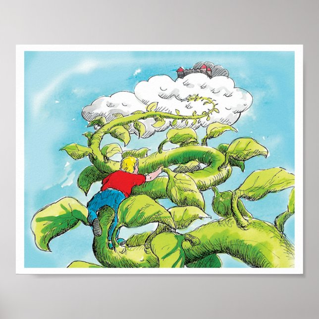 Jack och Beanstalk Poster (Framsidan)