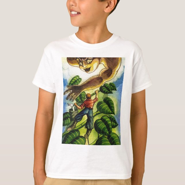 Jack och beanstalken t-shirt (Framsida)