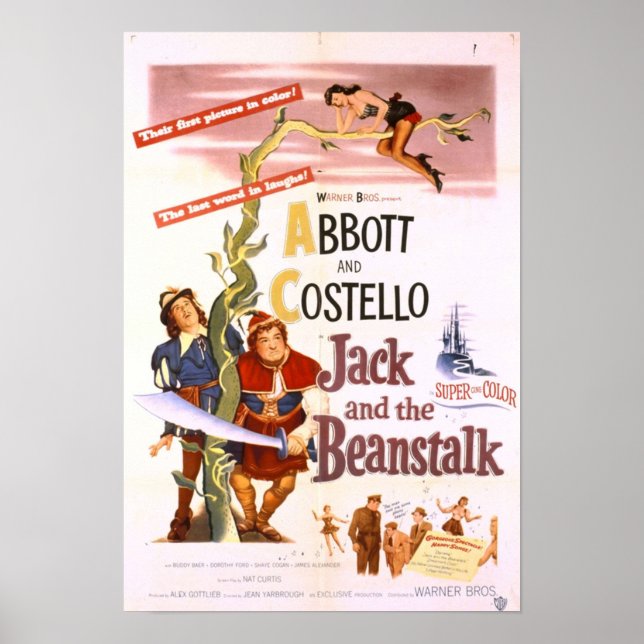 jack och boanstalk poster (Framsidan)
