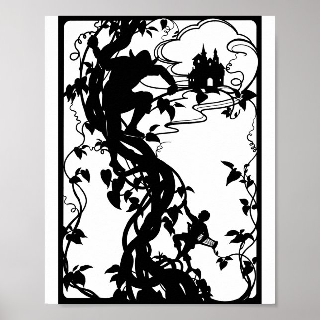 Jack och bönstjälken-affisch poster (Framsidan)