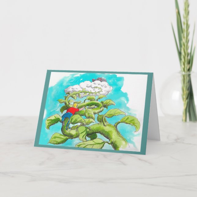 Jack och födelsedagskort kort (Framsida)