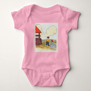Jack och Jill gick upp i backe Nursery Rhyme T Shirt