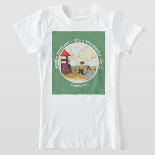Jack och Jill Mor Goose Födelsedagsfest Items T Shirt