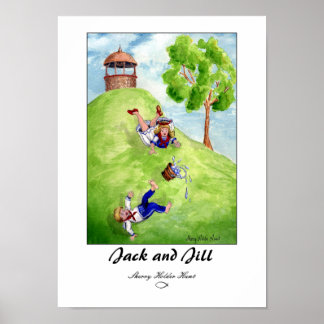 Jack- och Jill-utskrift - Anpassad Poster