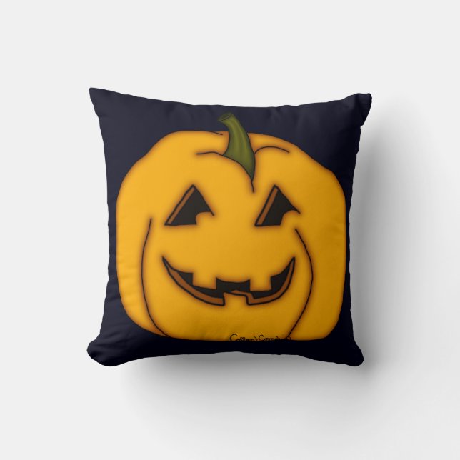 Jack o'Lantern 3 Kudde (Framsida)