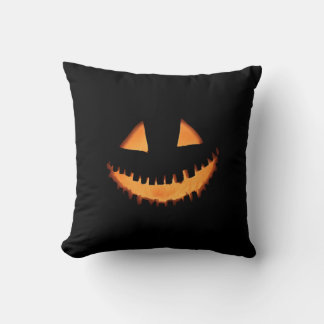 Jack O'Lantern Ansikte Halloween Dekorativ kudde