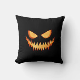 Jack O'Lantern Ansikte Halloween Dekorativ kudde
