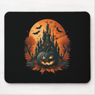 Jack O'Lantern Ansikte Halloween Pumpkin Spooky Musmatta