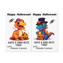 Jack o'Lantern Dinosaurs School Party Halloween