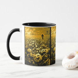 Jack O'Lantern Graveyard Mugg